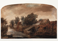 O+ 053
          <br/>
          Huizen aan het water
          <br/>
          <em>Bol, Ferdinand (1616-1680) - toegeschreven aan</em>